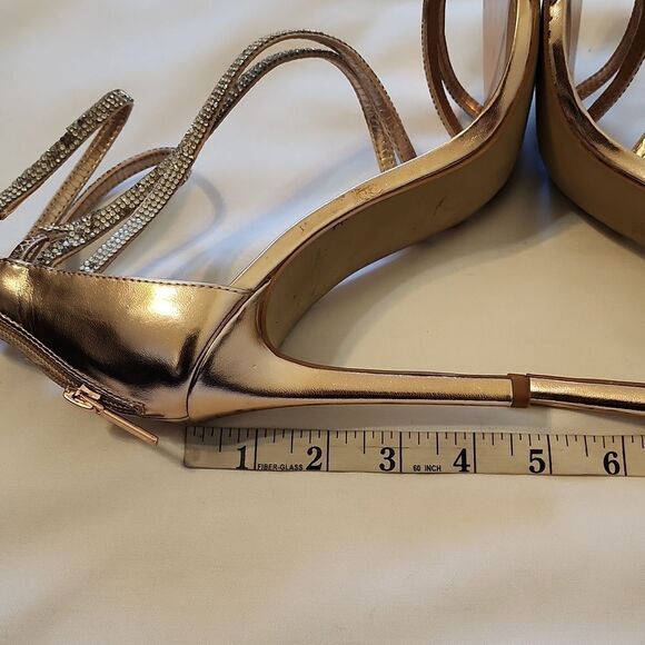 Steve Madden gold Diamond heels size 9.5 - Picture 4 of 10